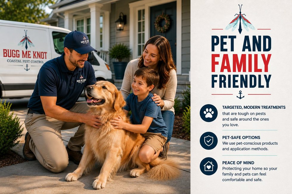 Pet and family friendly — targeted, modern, pet-safe treatments